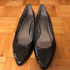 COPY - Black leather flats by Bandilino